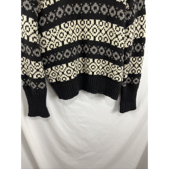 Mondi Sport Turtleneck Sweater Women's Size M /L Cotton Warm Winter Cabincore - Picture 2 of 10